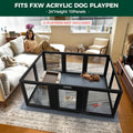 FXW Floor Protector Mat, Waterproof PVC, 67" x 47", Gray