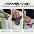 DOGOPAL Dog Treat Pouch for Training, Compact Pocket Treat Pouch with Magnetic Closure, Slim Dog Treat Bag and Treat Hol