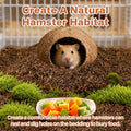 Sukh Coco Coir Hamster Bedding - Coconut Fiber Substrate for Burrowing Pets