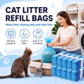 Dunzoom 50 Pack Cat Litter Refill Bags Bulk Universal 500ft in Total