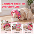 Supet Cat Cone to Stop Licking After Surgery Cat Recovery Collar Adjustable