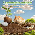 Sukh Coco Coir Hamster Bedding - Coconut Fiber Substrate for Burrowing Pets