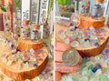 QINJIEJIE Fluorite Aquarium Gravel Fish Tank Gravel Rocks Crushed Chips