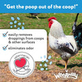 Wee Away Heavy Duty Chicken Coop Cleaner, Multi-Surface Odor Remover, Biodegradable Formula Breaks Down Bird Droppings a