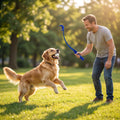 Dog Ball Launcher,Tennis Ball Thrower for Dogs 15 Inch Blue