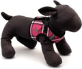 THE WORTHY DOG Easy Step-in Mesh Harness for Small Dogs, Hot Pink
