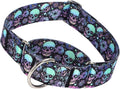 1.5 inch Skulls Martingale Collar for Dogs,Training Collar for Large Dogs