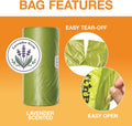 Neater Pets Lift N’ Bag Extra-Capacity Dog Poop Bags Rolls, 20% Thicker Leakproof Poop Bags for Dogs, Extra-Large Dog Po