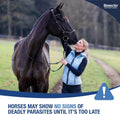 Ivermectin Paste 1.87% Horse Dewormer | Single-Pack Dose Apple-Flavored Syringes | Broad-Spectrum Equine Wormer & Botici