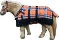 CHALLENGER 1200D Foal Winter Blanket Miniature Pony Donkey Bellyband Turquoise Rustic