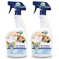 Fit Organic: All Natural Stain & Odor Eliminator, Pet Stain and Odor Remover, Spot Carpet Cleaner, Enzyme Free-24 oz (2-(Pack))