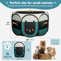 Portable Foldable Pet Playpen for Cats with Carrying Case