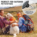 Rest-Eazzzy Collapsible Dog Bowls, 2 Pack Sturdy Portable Dog Water Bowls