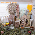 Natural Hamster Flower & Herb Habitat Deocr, Hamster Sprays Herbs Bedding Mate, Hamsters Cage Enrichment Decoration Acce