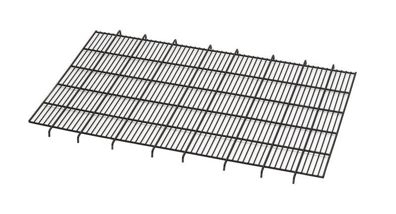 MidWest Homes for Pets Floor Grid for Dog Crate; Elevated Floor Grid Fits Models 1336TD, 1536, 1536DD, 436, 436DD, 1936, 1936DD, 1636/1636DD CURVED SLIDE BOLT LATCH, Black; Model FG36B