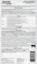Sentry Fiproguard for Cats, Flea and Tick Prevention for Cats, 1.5 lbs and Over, 6 Month Supply