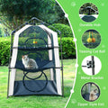 CypherX Extra Large Catio Outdoor Cat Enclosure Pop Up Playpen Tunnel Tent