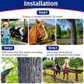3 Pack Livestock Scratching Brush, Blue and Red