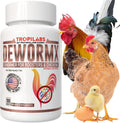 Farmalab Natural Dewormer Internal & External 100 Tabs Poultry NO Egg Withdrawal Needed - Vitamin for Poultry Rooster Hen Chicken Baby Chick