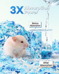 Hamster Paper Bedding 12L Odor Control 99% Dust-Free