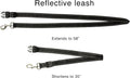 Caldwell's Pet Supply Co. Hands-Free Dog Leash, Adjustable Waist Leash for Dog Walking, Non-Bungee, Hands Free Harness, 
