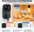 Digital Temperature Controller Outlet 15A/1800W Thermostat