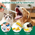 Anti-Gag Soft-Tip 3pc Pill Shooter Kit for Cats/Dogs/Rabbits