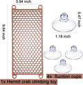 Hermit Crab Climbing Toy, Reptile Habitat Decor Exercise Playground Hermit Crab Accessories for Tank and Aquarium Decora