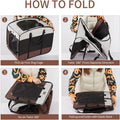 DONORO Dog Kennels and Crates for Medium Dogs, Portable Pop Up Indoor Pet Cage with Sturdy Wire Frame, Collapsible Trave