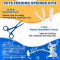 52pcs Puppy Whelping Supplies,Whelping kit,Puppies Birth,Kitten Dog Supplies,Puppy kit,Bottle Feeding kit for Newborn Pu