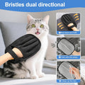 Salhap Pet Hair Removal Glove for Cats & Dogs, Upgraded Five-Finger Electrostatic Pet Hair Glove, Reusable Magic Brush Pet Hair Remover Tool for Laundry, Couch, Carpet, Car Seat