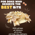 Woofley's Cow Ears - (50 Count) - Best Cow Ears for Dogs - Beef Buffalo No Hide Dog Chews - Natural Cow Ear Dog Chews