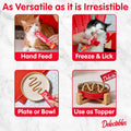 Delectables Squeeze Up Non-Seafood Variety Pack, Creamy Squeezable Puree, Lickable Wet Cat Treats, Grain Free, No Added Fillers, No By-Products, No Added Preservatives, 0.5 Ounces Tube, 54 Tubes Total