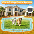 AOZOOM Electric Fence for Dog,2026 Underground Dog Fence System,2 x Collar