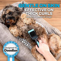 The Doodle Brush Slicker Dog Brushes Curly Coat Detangler, Single Head
