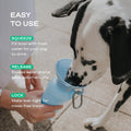 Springland Classic Portable Dog Water Bottle with Built-in Bowl