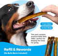 7" Standard Bully Sticks 10 Pack Refill - No Choking/All Natural Pizzle Sticks