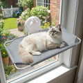 Cat Window Perch for Small Window,Cordless Cat Window Hammock,Cats Seat for Windowsill,Foldable Cat's Windows Bed for La