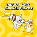 Temptations Indoor Care Crunchy Cat Treats, Chicken, 4.9 oz, 10 Pack