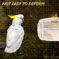 Sewroro Bird Nesting Material with Basket Jute Bird Nest Material for Parakeets Finches Canaries and Cockatiel Reusable 