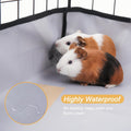 DZWLKJ Guinea Pig Cage Liner Tarp Bottom Waterproof and Washable.Available in 22 Sizes. Base Also for Rabbits, Bunny, Ch