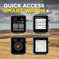 Dogtra Pathfinder 2 GPS Dog Tracker e Collar 9 Mile Long Range LED Light No Monthly fees Free App Waterproof Smartwatch Control Satellite Real Time Tracking Multiple Dogs Smartphone Required