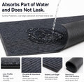 46" X 60" Mat for Under Dog Crate, Waterproof Dog Crate Mat