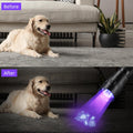 DARKBEAM Flashlight UV 395nm Black Light, Mini & Powerful Wood’s Lamp USB -C LED Rechargeable Blacklight, 10W Portable P