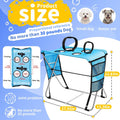 Foldable Dog Grooming Hammock with Stand for Small Dogs & Cats - 30 lbs