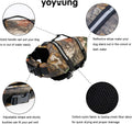 Camo Pet Life Preserver Jacket,Camouflage Dog Life Vest with Adjustable Buckles,Dog Safety Life Coat for Swimming, Boati