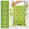 Pogi's Dog Poop Bag Holder & Dispenser for Leash, 15 Unscented Bags