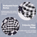 Dog Sling Carrier for Small Dogs and Cats 5–16 lbs, Puppy Cat Carrier Sling with Safety Hook and Storage Pocket, Hands Free Pet Carrier Purse for Travel, Walking, Shopping (Ebony Check)