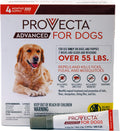 Provecta® Advanced for Extra Large Dogs (Over 55 lbs) Flea and Tick Topical Treatment, 4-Month Supply