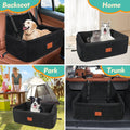 NEEZUKAR Dog Car Seat for Large Medium Size Dogs, Pet Car Seat Under 55 lbs